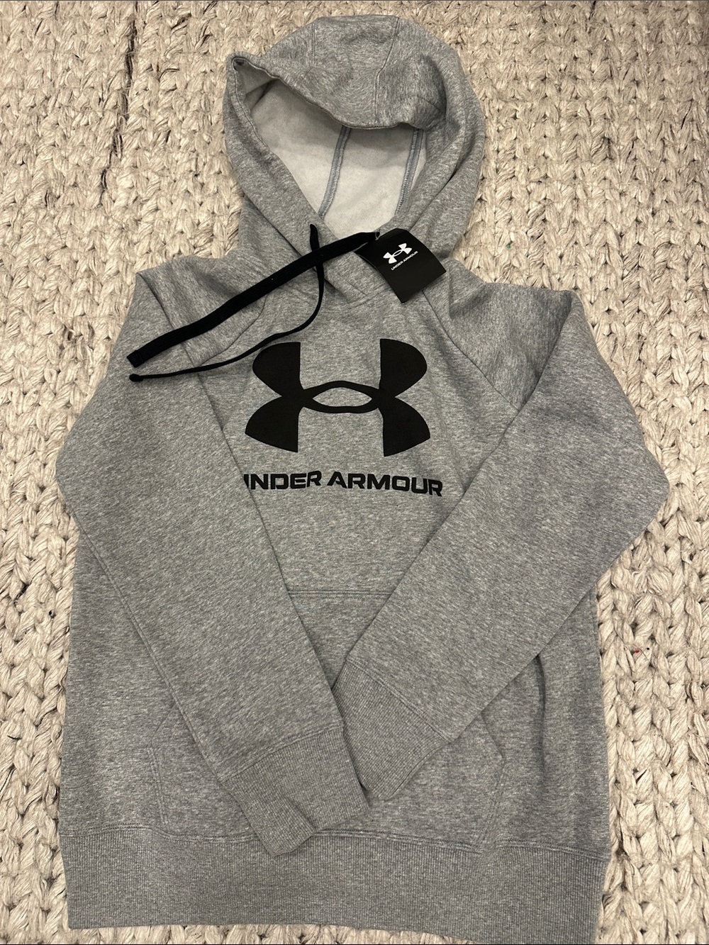 Under Armour Women’s Rival Fleece Grey Hoodie